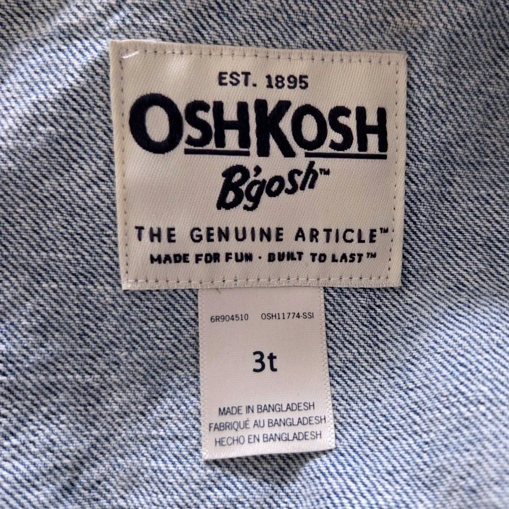 OshKosh Bgosh classic denim